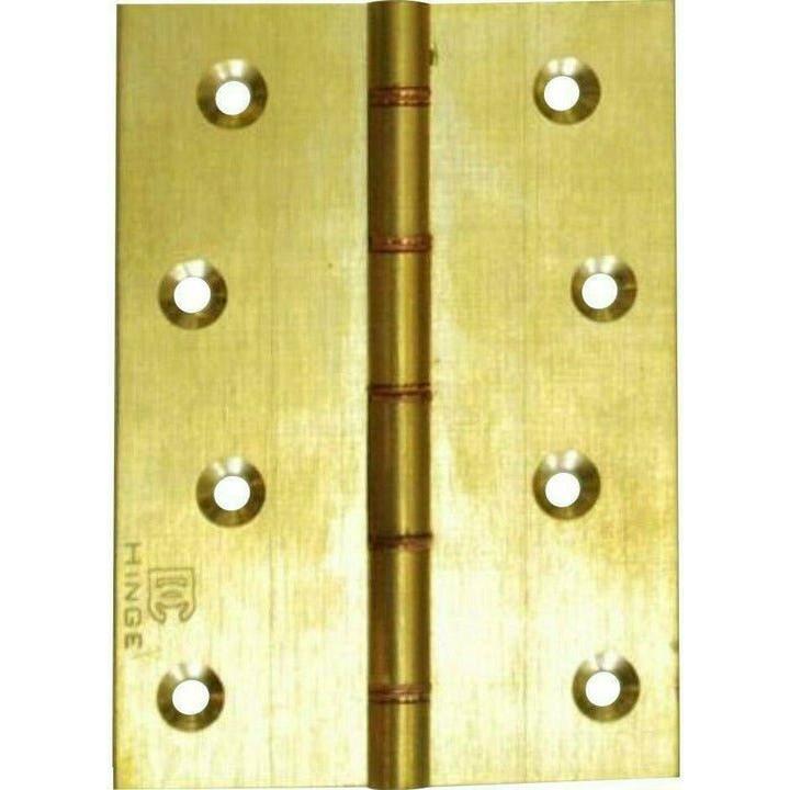 Solid brass butt hinge with copper washers - Decor Handles