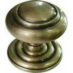 solid brass central knob with ring - Decor Handles