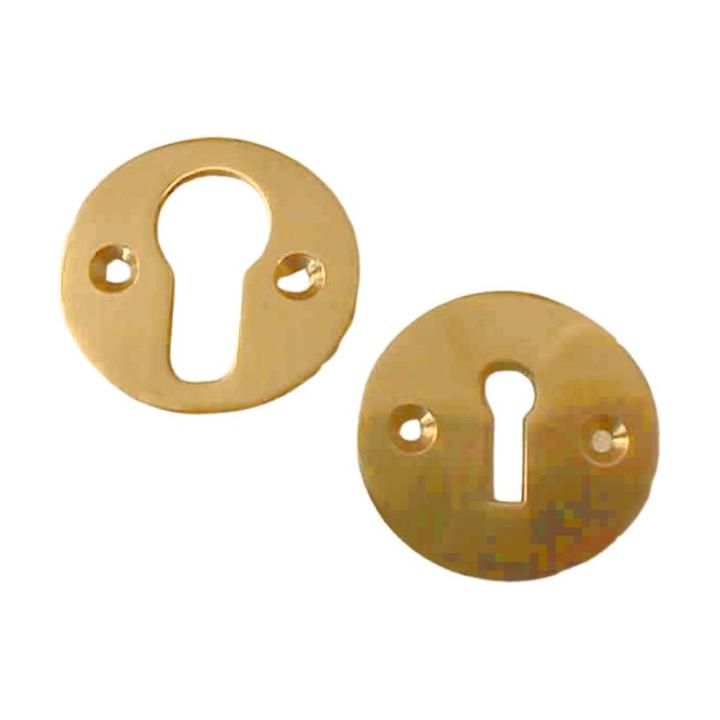 Solid Brass Key Plate - 45mm - Decor Handles - Escutcheon