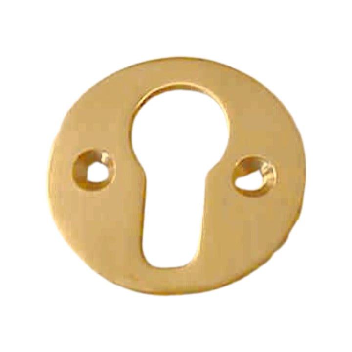 Solid Brass Key Plate - 45mm - Decor Handles - Escutcheon