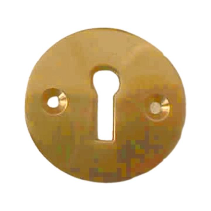 Solid Brass Key Plate - 45mm - Decor Handles - Escutcheon