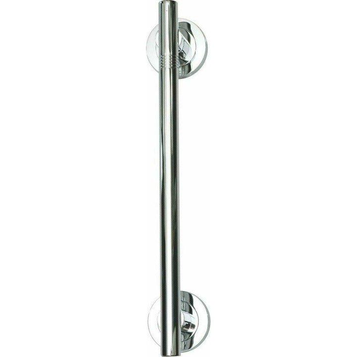Solid brass modern pull - shiny chrome plated (each) - Decor Handles