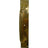 Solid brass pull handle on back plate - Decor Handles