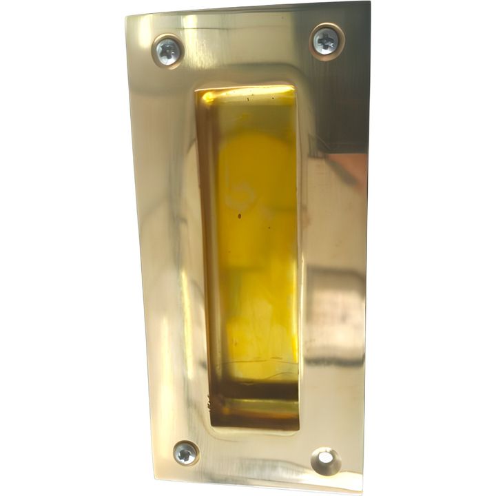 Square flush handle 115mm length - Decor Handles - PULL HANDLES