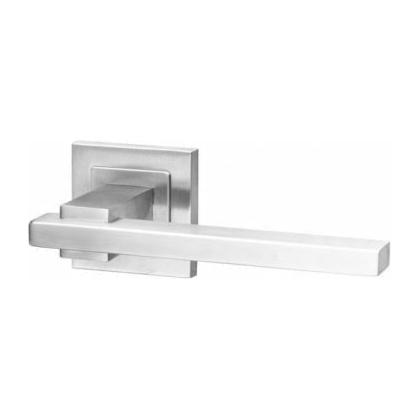 Square Ras Handle Square Stainless Steel Handle on Rose - Decor Handles