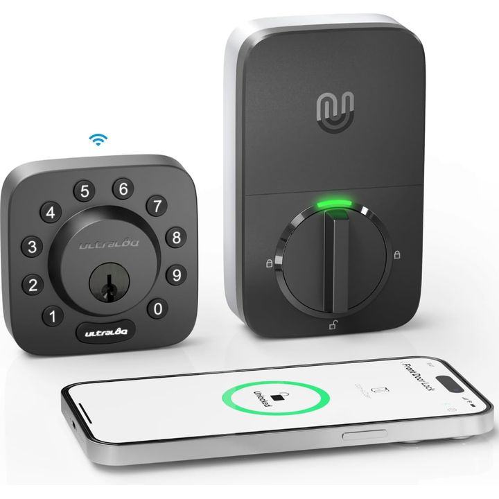 ULTRALOQ U-Bolt WiFi Smart Lock with Built-in WiFi, 7-in-1 Keyless Entry Door Lock with Door Sensor, Works with Alexa, Google Home, WiFi Deadbolt, Doo Ultraloq U-Bolt Pro WiFi review: A smart lock with a healthy
